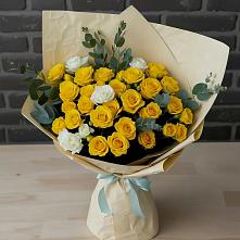 Букет цветов из:  Розы #REPLACE_PRED# Дорогино