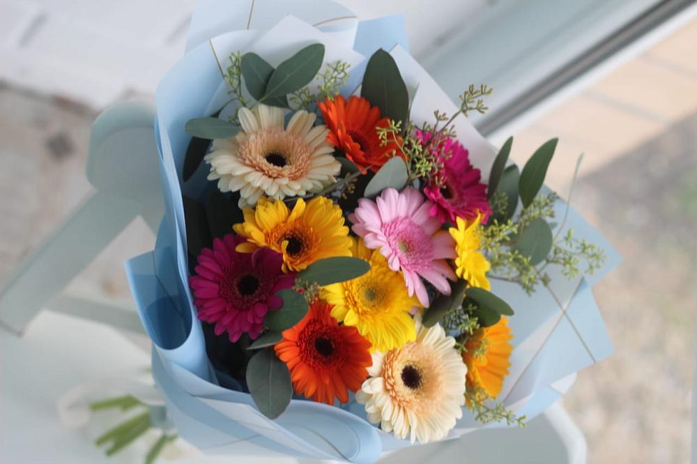 Букет цветов из: Герберы в Дорогино