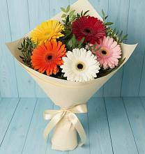 Букет цветов из:  Герберы в Дорогино