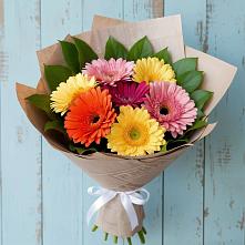 Букет цветов из:  Герберы #REPLACE_PRED# Дорогино