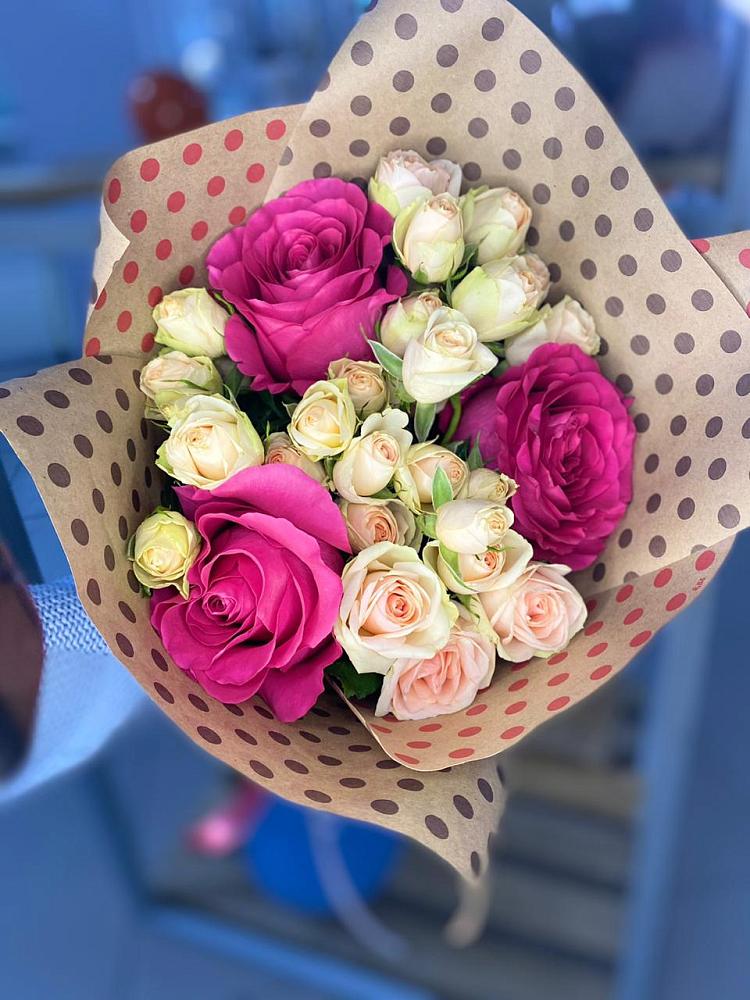 Букет цветов из: Розы в Дорогино