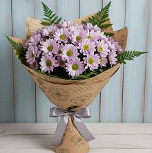 Букет цветов из:  Хризантемы #REPLACE_PRED# Дорогино