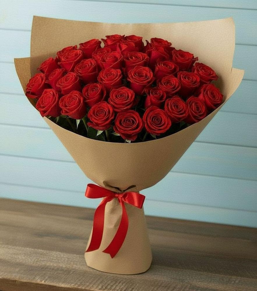 Букет Красные розы Милано в Дорогино