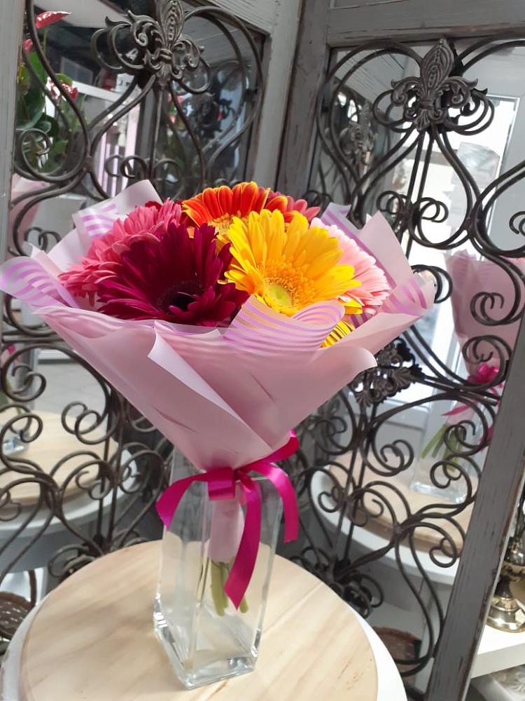 Букет цветов из: Герберы в Дорогино