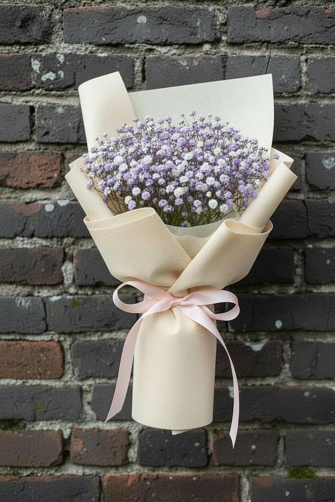 Букет цветов из: Гипсофила в Дорогино