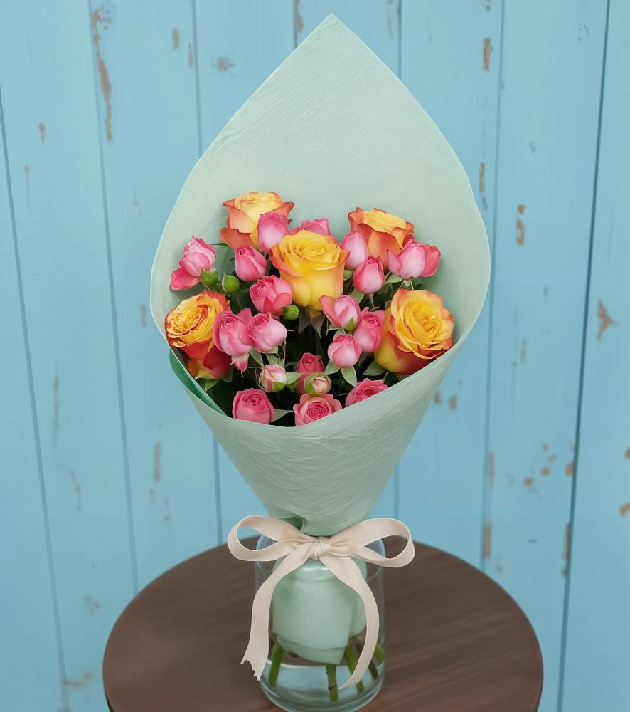 Букет цветов из: Розы в Дорогино