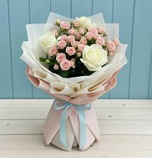Букет цветов из:  Розы в Дорогино