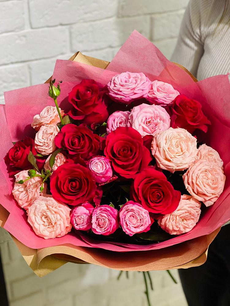 Букет цветов из: Розы в Дорогино