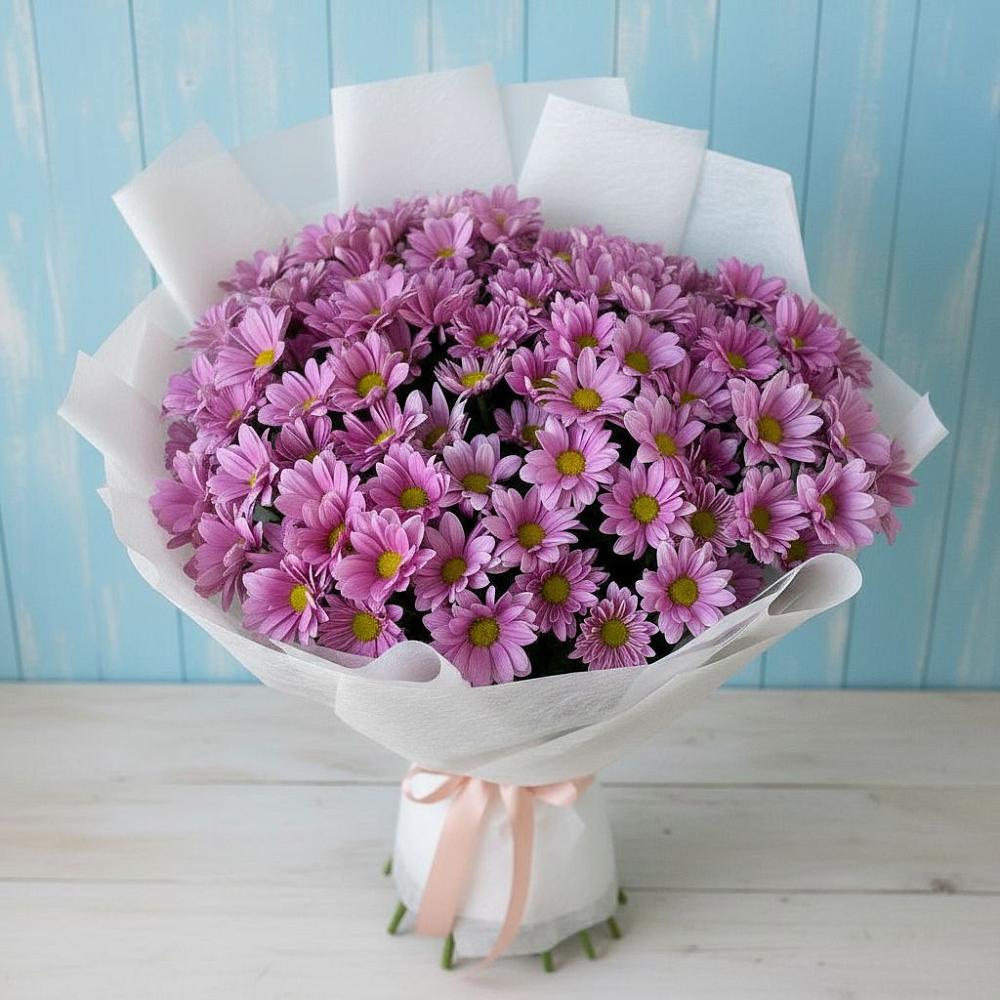 Букет цветов из: Хризантемы в Дорогино