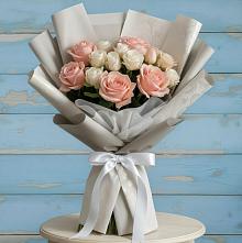 Букет цветов из:  Розы #REPLACE_PRED# Дорогино