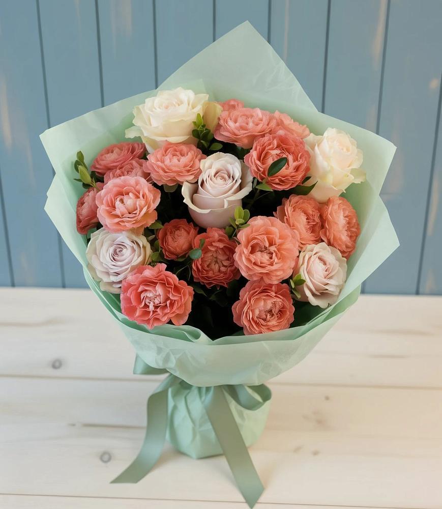 Букет цветов из: Розы в Дорогино