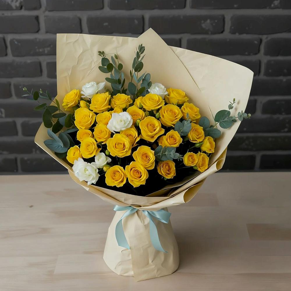 Букет цветов из: Розы в Дорогино