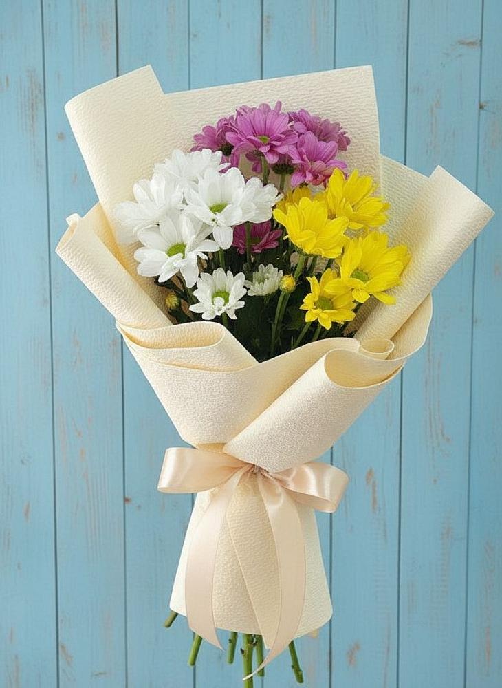Букет цветов из: Хризантемы в Дорогино