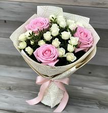 Букет цветов из:  Розы в Дорогино