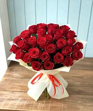 Букет 29 Красных роз в Дорогино