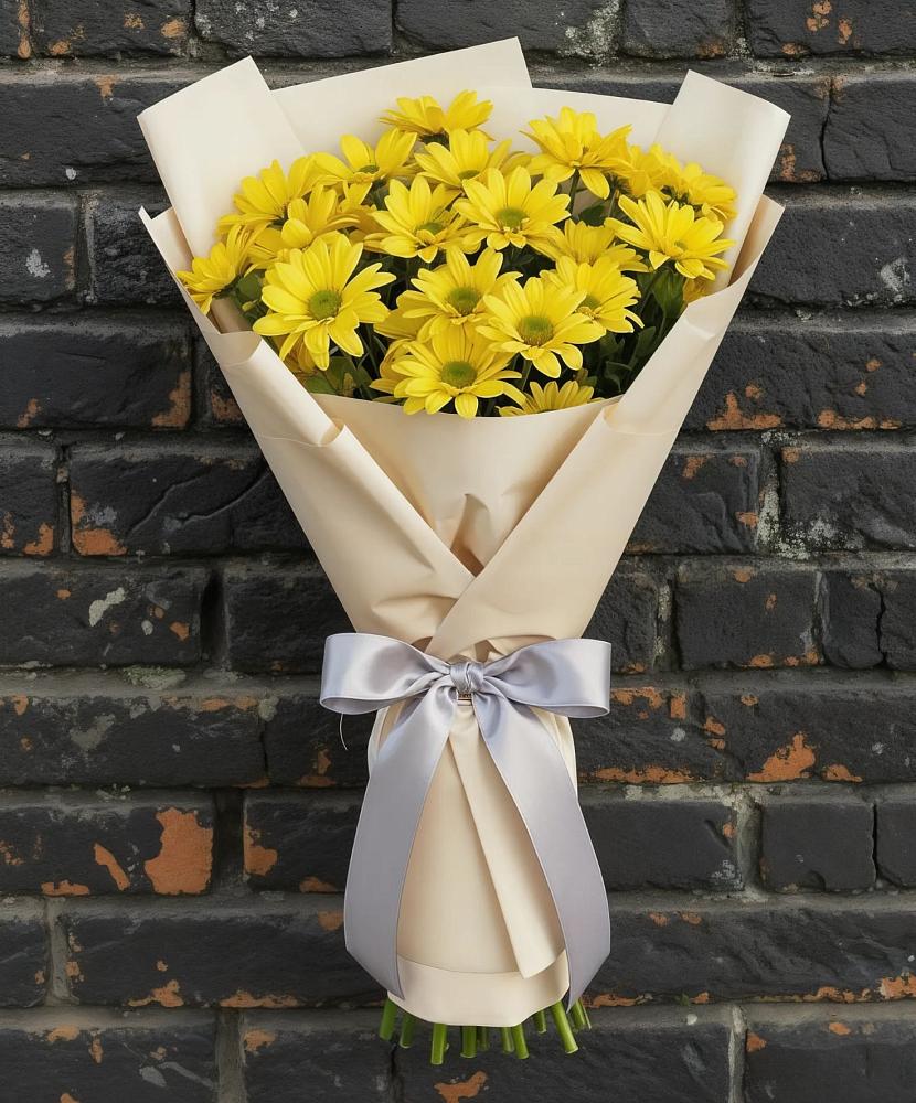 Букет цветов из: Хризантемы в Дорогино
