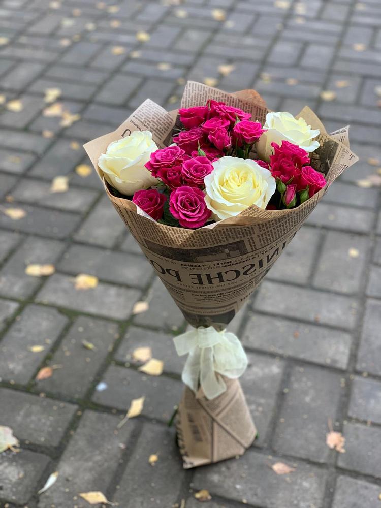 Букет цветов из: Розы в Дорогино