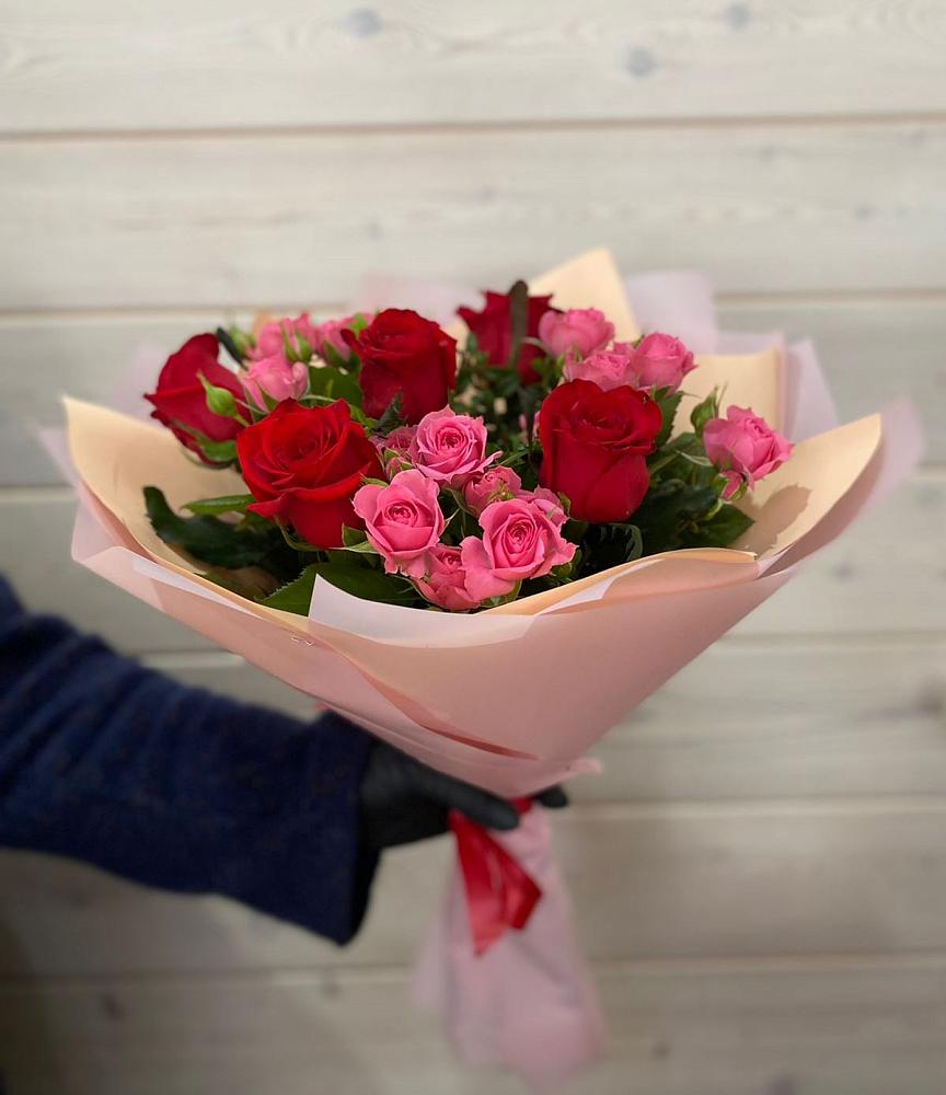 Букет цветов из: Розы в Дорогино