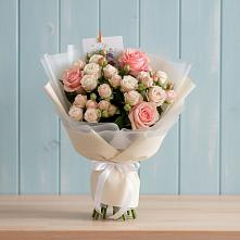 Букет цветов из:  Розы в Дорогино