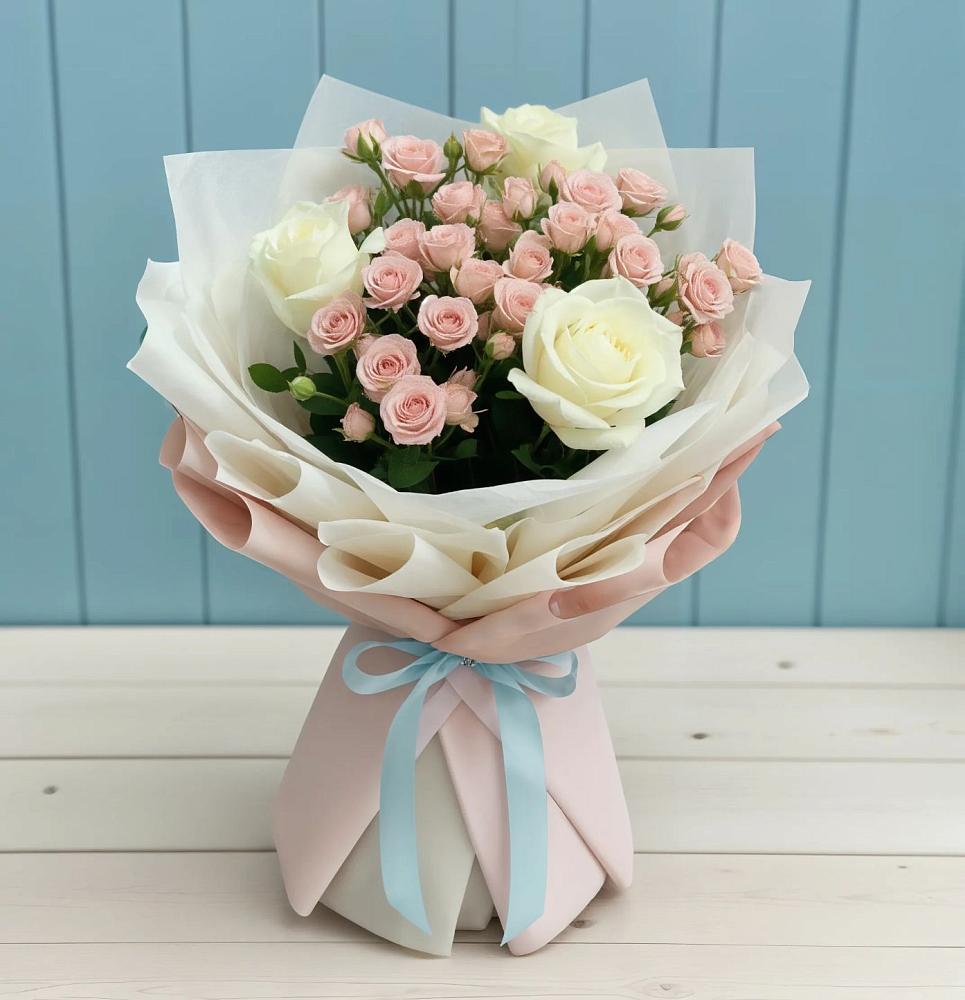 Букет цветов из: Розы в Дорогино