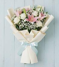 Букет цветов из:  Лилии в Дорогино