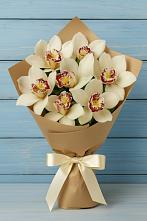 Букет цветов из:  Орхидеи и Розы в Дорогино